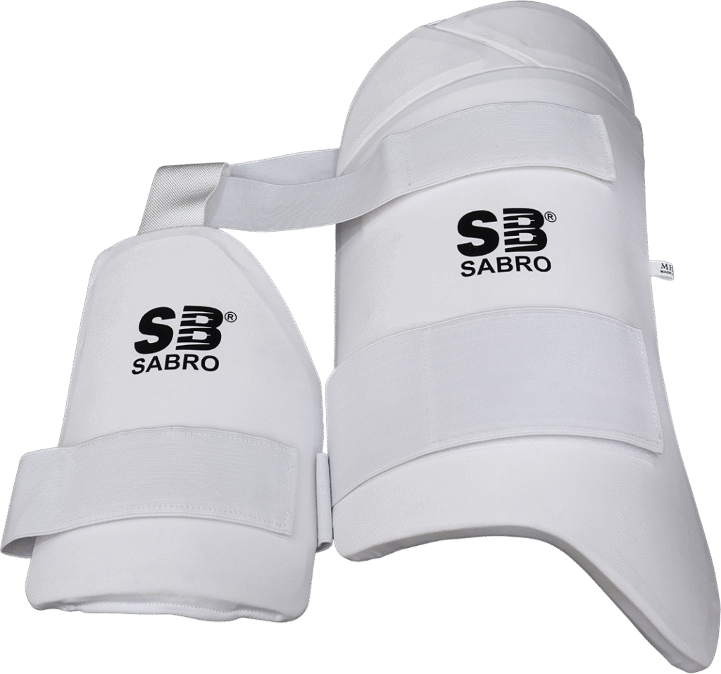 sb cricket thigh pads white