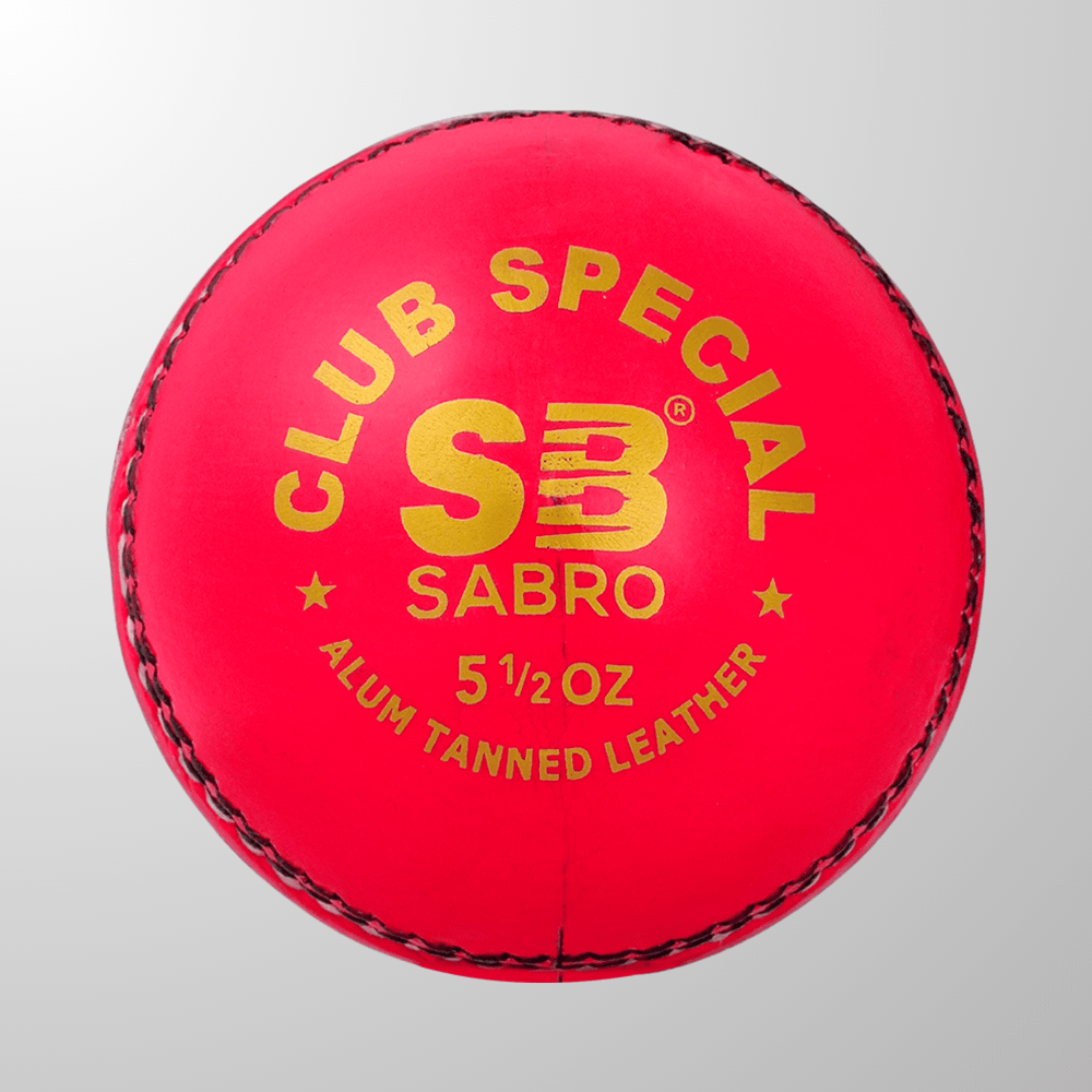 SB Club Special Leather Cricket Ball Pink Ball
