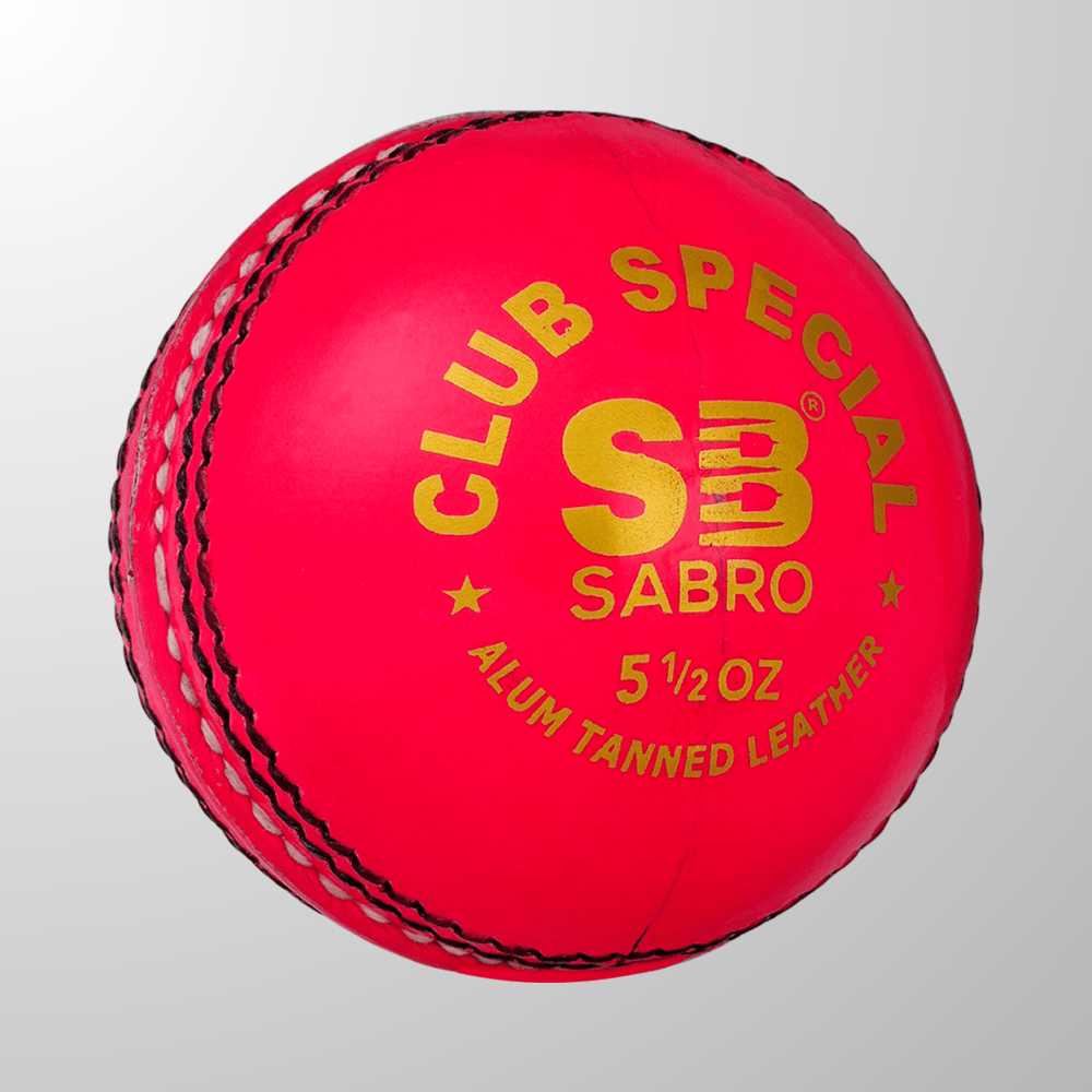 SB Club Special Leather Cricket Ball Pink Ball