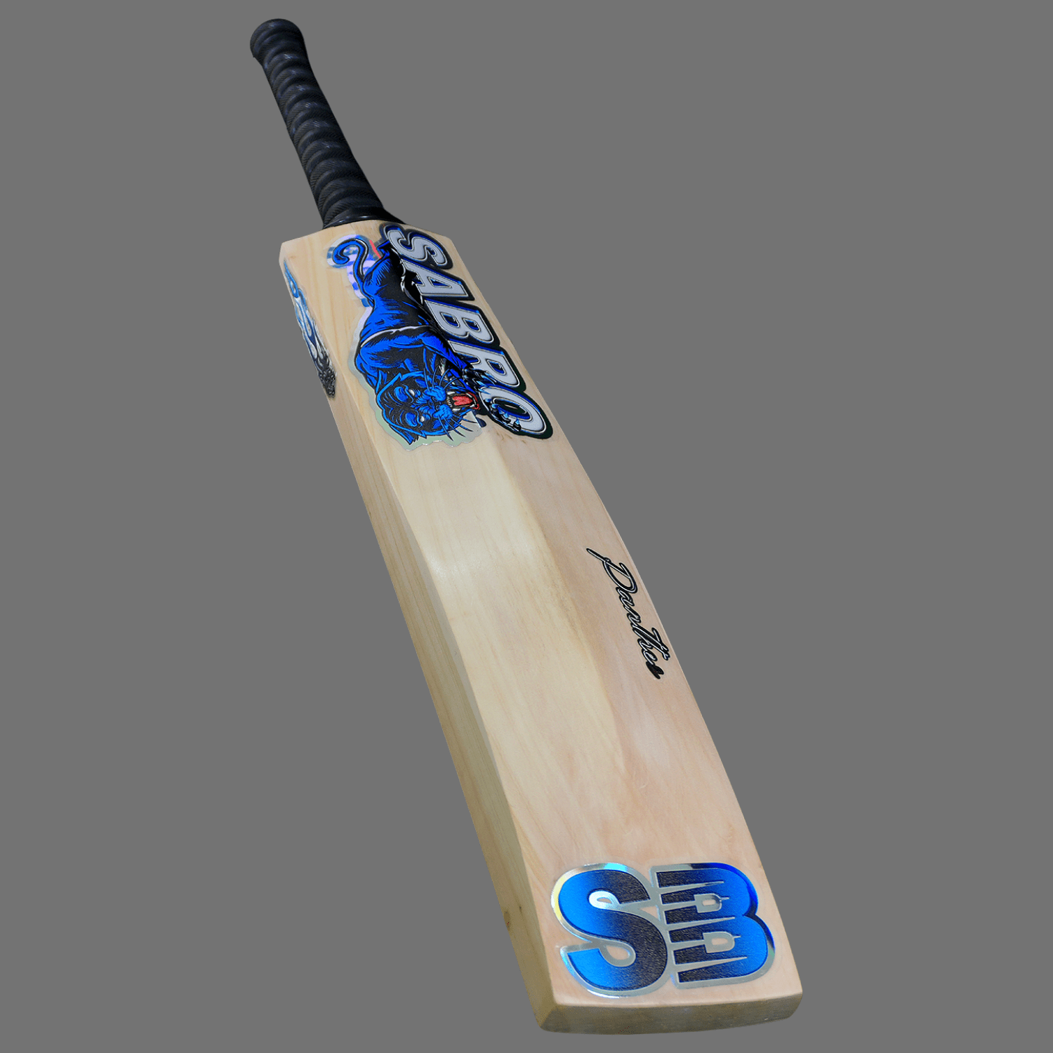 SB Kashmir Willow Panther Blue Cricket Bat