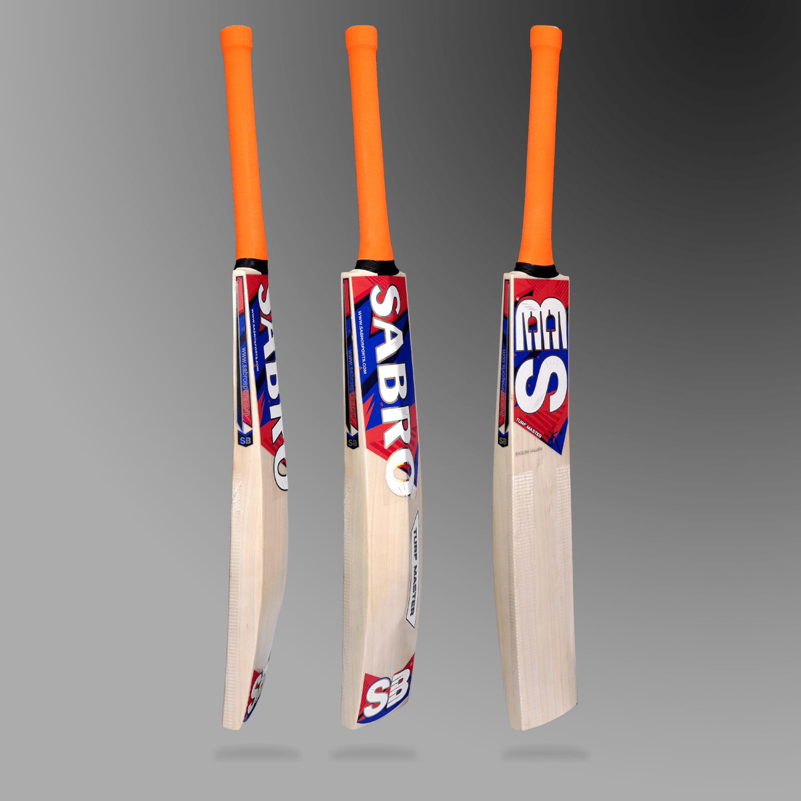 sb turf master english willow cricket bat